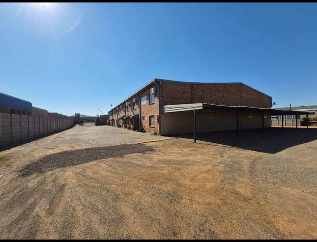 400M² FACTORY FOR SALE IN SASOLBURG INDUSTRIAL ZONE 2